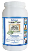 Vanilla Whey Protein by Whole-istic Solutions